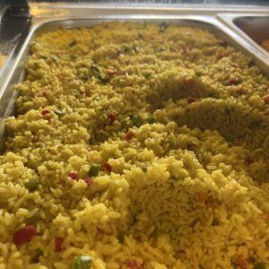 Fried rice with chicken