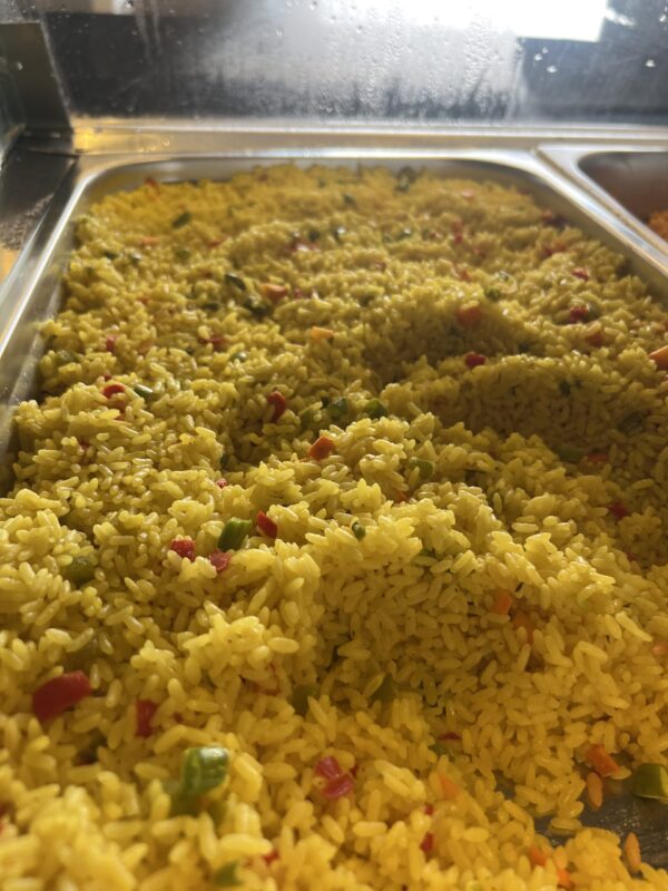 Fried rice with chicken