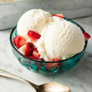 Vanilla ice cream