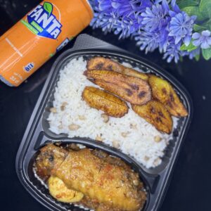 Rice & Beans with chicken
