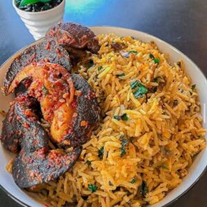 Rice and snail